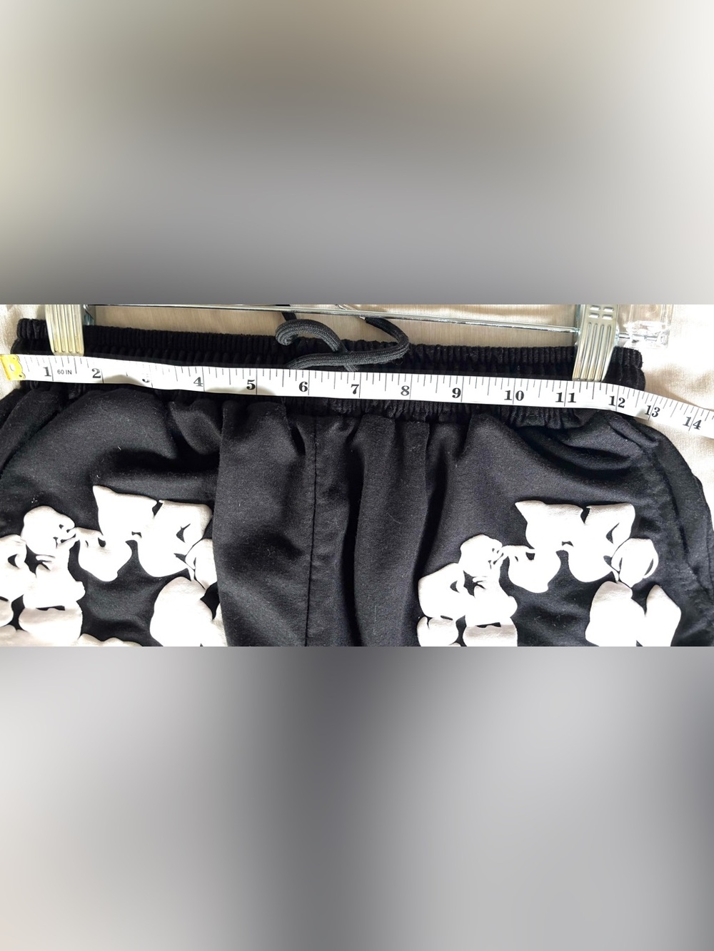 TWO PAIR Denim Tears Men's Athletic Shorts - Black & Navy - Picture 8 of 12